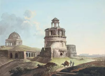 19th Century British and Indian Landscape Paintings Exhibition Showcases Colonial Era Art