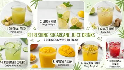 7 Refreshing Sugarcane Juice Recipes to Try at Home for a Healthy Twist
