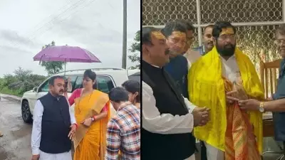 Activist Claims Deputy CM Shinde Exchanged 17 Calls with Arrested Godman Ashok Kharat