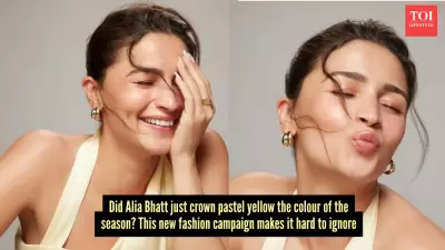 Alia Bhatt's Pastel Yellow Look Sparks Major Summer Fashion Trend