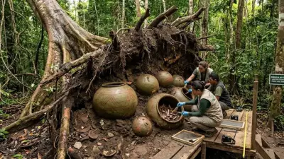 Ancient Amazonian Burial Urns Reveal Complex Funeral Rituals and Engineering