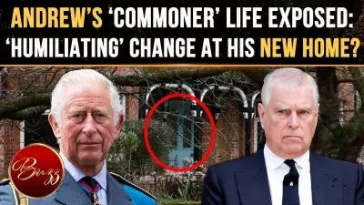 Andrew's 'Humbling' Home Change: Light Blue Door Signals Fall from Grace