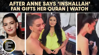 Anne Hathaway's 'Inshallah' Remark Sparks Quran Gift at Premiere, Online Debate Erupts