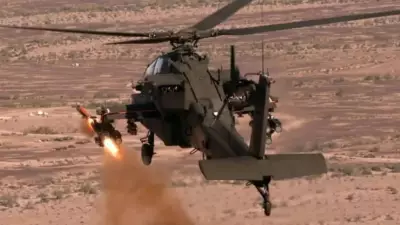 Apache Attack Helicopter's Arsenal: Spike NLOS, HELLFIRE II, and Altius 700 Systems