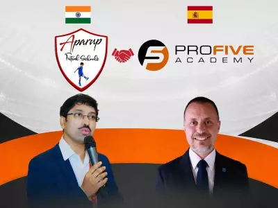 Aparup Futsal Schools India Launches Free Coaching Platform with Spain's Profive Academy
