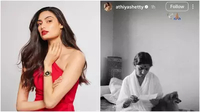 Athiya Shetty Criticized for Lata Mangeshkar Photo Tribute to Asha Bhosle