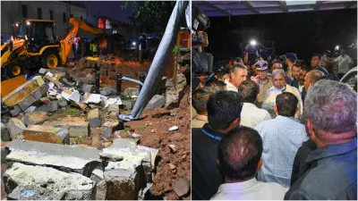 Bengaluru Hospital Wall Collapse Kills 7, CM Announces Rs 5 Lakh Ex-Gratia