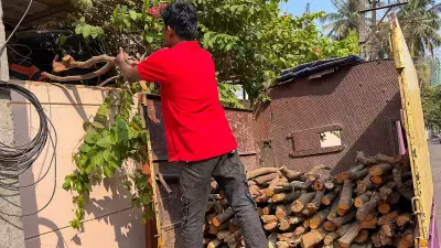 Bengaluru Laborers Turn to Firewood Amid LPG Shortage Crisis