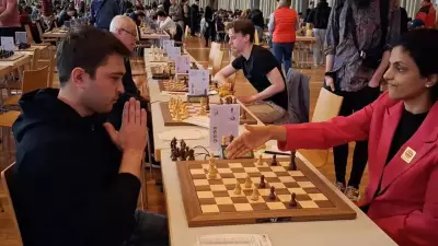 Chess Grandmaster's 'Namaste' Replaces Handshake in Respectful Tournament Moment