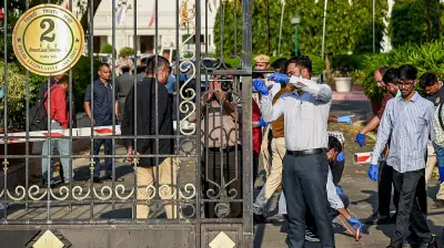 Delhi Assembly Security Breach: Masked Intruder Arrested After Placing Bouquet at Speaker's Office