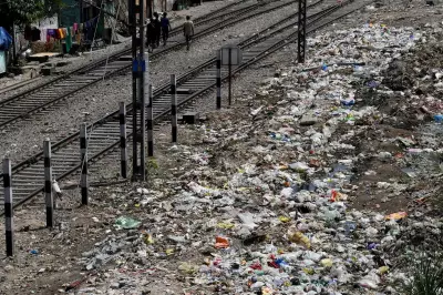 Delhi's Railway Tracks Remain Littered Despite Sanitation Drives, Highlighting Neglect