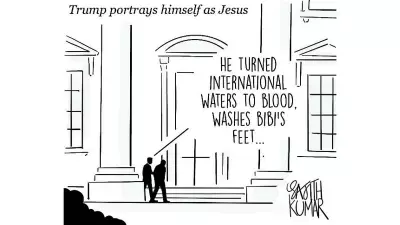 DH Cartoon Criticizes Maritime Violence, Turning International Waters to Blood