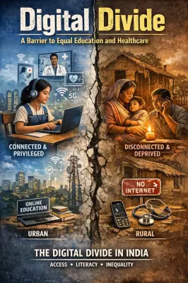 Digital Divide in India: Widening Gap in Education and Healthcare Access