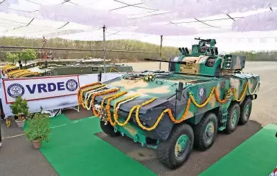 DRDO Unveils Next-Gen Infantry Combat Vehicles Vikram VT-21