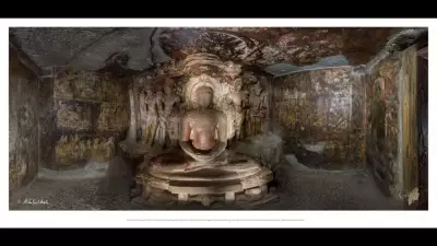 Ellorama Exhibition Showcases Kailasa Temple and Ellora Caves in 3D