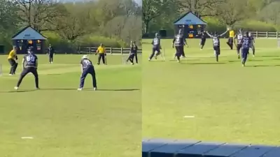 England cricketer Myles Davis takes six wickets in six balls in UK club match