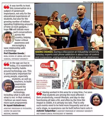 Experts in Bengaluru Redefine Phone Addiction Beyond Screen Time