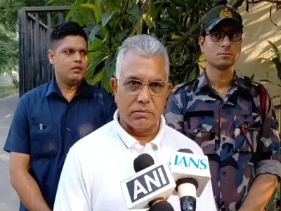 Former Bengal BJP Chief Dilip Ghosh Threatens Bulldozer Action Against Encroachers