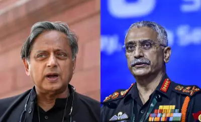 General Naravane Releases New Book, Cites Shashi Tharoor as Key Inspiration
