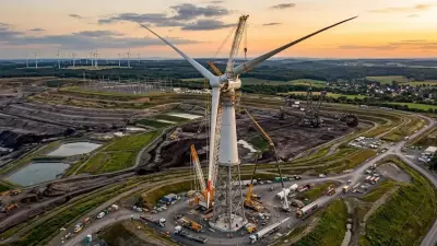 Germany's 364-Meter Wind Turbine Marks Historic Shift from Coal to Clean Energy