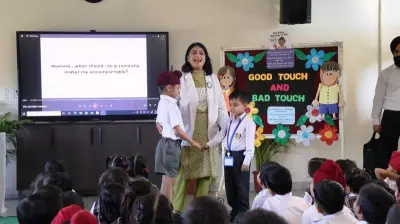 Good Touch Bad Touch Session Held for Kindergarten Students