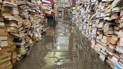 Hailstorm Damages Bengaluru Bookstore, 5,000 Books Lost