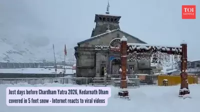 Heavy April Snowfall Challenges Kedarnath Dham Pilgrimage Preparations for 2026