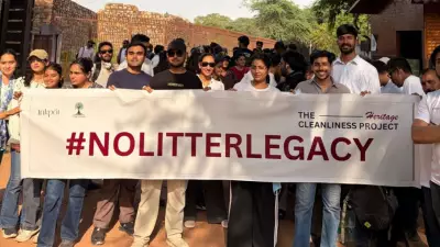 Heritage Cleanliness Project Unites Volunteers at Mehrauli Archaeological Park