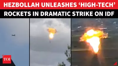 Hezbollah Launches Major Drone and Rocket Barrage on Israel After US-Iran Talks Collapse