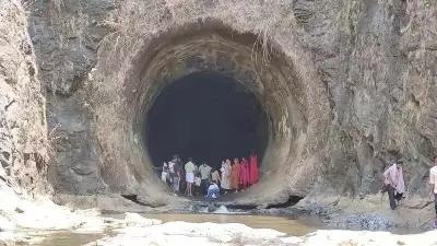 Idukki's Anchuruli Tunnel Draws Tourists as Summer Heat Reduces Water Flow