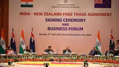 India and New Zealand Sign Historic Free Trade Agreement