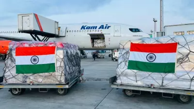 India Delivers Humanitarian Aid to Afghanistan Amid Floods and Earthquake Crisis