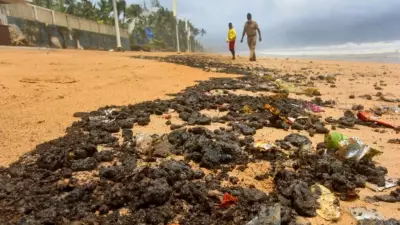 India Drafts First-Ever Tar Ball Management Rules to Combat Marine Pollution
