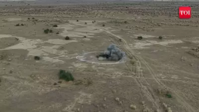 Indian Army's AH-64E Apache Helicopters Conduct Maiden Firing in Exercise Brahmastra