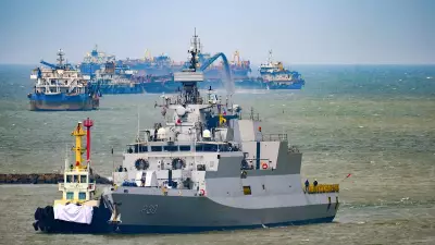 Iran Halts 14 India-Bound Ships in Strait of Hormuz; One Vessel Struck by Bullets