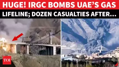 Iran Missile Attack Hits UAE's Habshan Gas Facility, Causing Fire and Shutdown