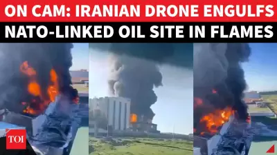 Iranian Drone Strike Ignites NATO-Linked Oil Depot in Iraqi Kurdistan