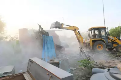 Jaipur Municipal Corporation Evicts Encroachments, Seizes 16 Canters of Goods