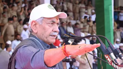 Jammu & Kashmir LG Manoj Sinha Launches 3-Month Drive to Eradicate Drug Menace