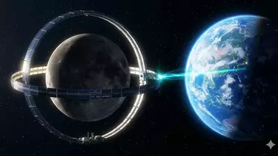 Japan's Lunar Solar Ring: A Moon-Based Power Plant for Limitless Earth Energy