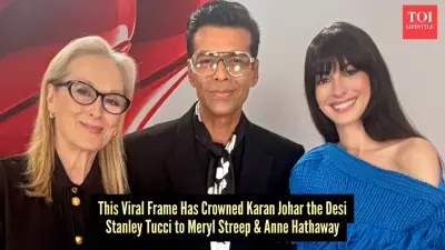 Karan Johar's Viral Photo with Meryl Streep Sparks Fashion Frenzy and Fan Comparisons