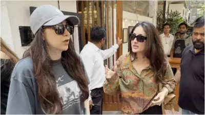 Kareena Kapoor Khan Meets BFFs Amrita Arora and Karisma Kapoor for Japanese Lunch