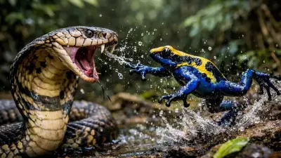 King Cobra vs Poison Dart Frog: A Hypothetical Battle of Venom and Toxin