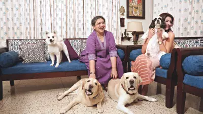 Kolkata Family's Heartwarming Tale: Four Dogs Are Not Pets But Beloved Children