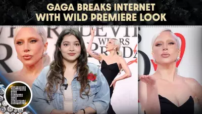 Lady Gaga Stuns at 'The Devil Wears Prada 2' Premiere in Dramatic Saint Laurent Gown