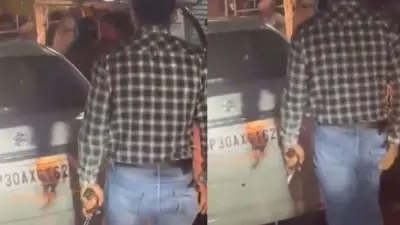 Lucknow Traffic Jam Turns Violent: Man Pulls Pistol to Clear Way