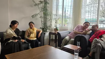 Manipur CM Visits Kuki District After 3 Years, Stops at MLA's Home