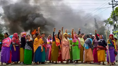 Manipur Imposes Indefinite Curfew After Bomb Blast Kills Two Children, Sparks Violence