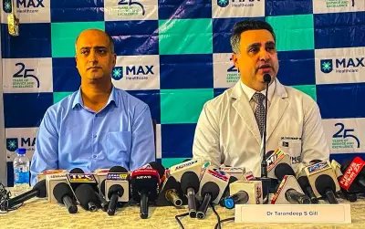 Max Hospital Chandigarh Unveils AI & 3D Tech for Knee Replacement Surgery