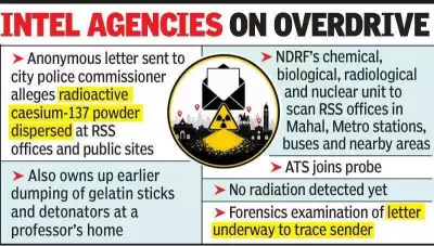 Nagpur on High Alert After Anonymous Letter Threatens Radioactive Caesium-137